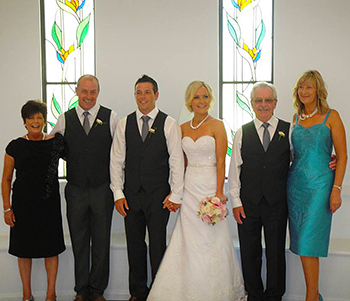 Marry Me Marilyn married Emma & Derek at Royal Pines Chapel in Benowa on the Gold Coast